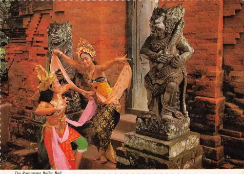 BT12016 Das Ramayana Ballett Bali Folklore Kostüm Indonesien