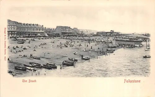 BR37422 The Beach Folkestone england
