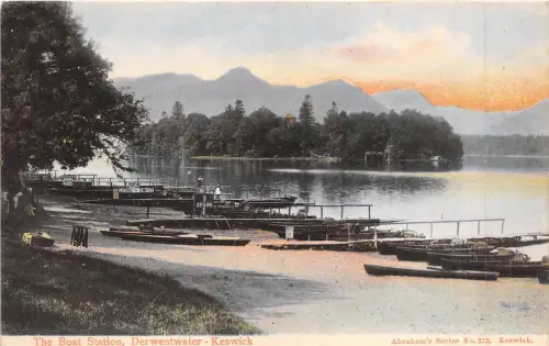 BR39840 The Boat Station Derwntwater Keswick england