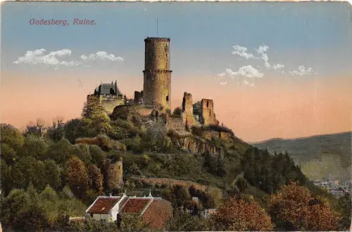 BR37506 Ruine Godesberg Deutschland