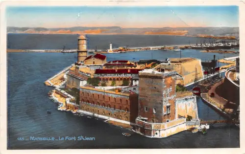 BR37900 Marseille le fort St Jean france