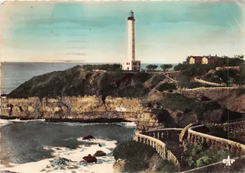 BR6639 Le Phare et les nouveaux Jardins Biarritz Frankreich