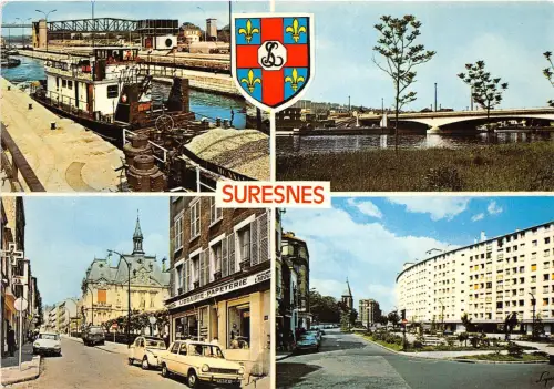BR28263 Suresnes les ecluses le pont france
