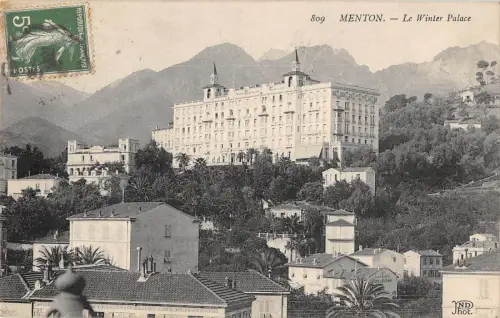 BR72241 le winter palace menton france
