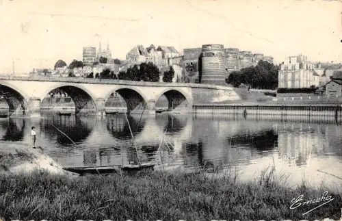 BR48032 Angers le pont de la basse Kette Frankreich