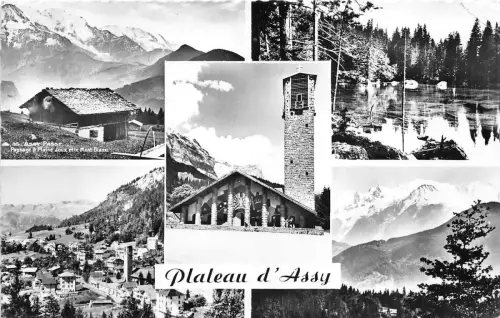 BR20466 Plateau d assy plaine jouc et le mt blanc Frankreich