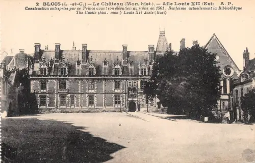 BR71403 aile louis XII le chateau de blois france