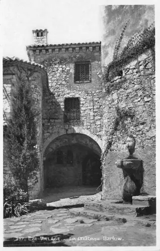 BF2985 eze village le chateau barlow Echtfoto Frankreich