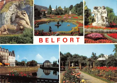 BR57396 Belfort le lion expo champignons halle polyvalente PostStempel Stempel