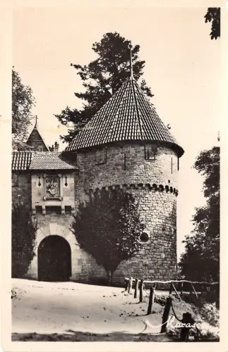 BR9138 Le Haut Koenigsbourg Entree Principale du Chateau france