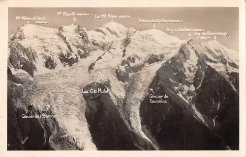 BR47787 Chamonix le massif du mont blanc Frankreich