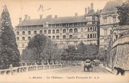 BR71426 Fassade Francois I blois le chateau france