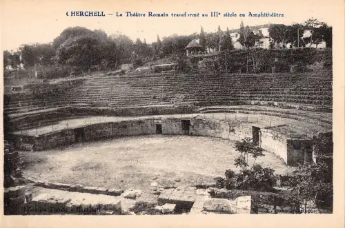 BF9172 le theatre romain transformer cherchell algeria Algeria