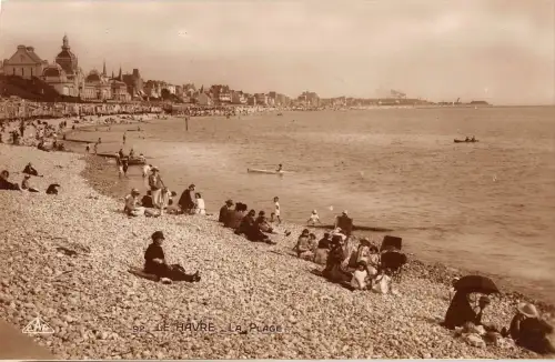 BR53590 La plage Le Havre Frankreich