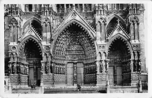 BR53470 amiens la catherdrale le grand portail Frankreich