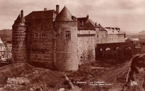 BR42618 Dieppe le chateau france