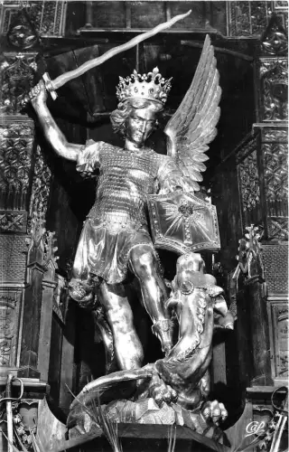 BR7229 Le Mont-Saint Michel L'Archange Saint Michel Postkarte Frankreich