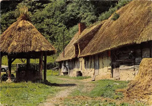 BR26679 La chaumiere et le vieux puits France