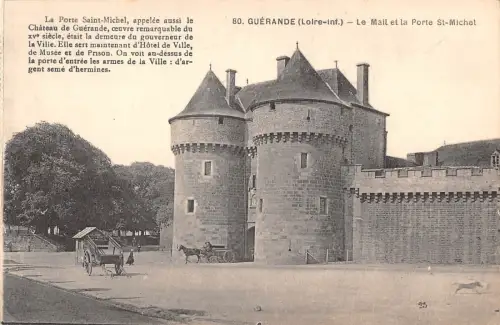 BR78353 le mail et la porte st michel guerande france