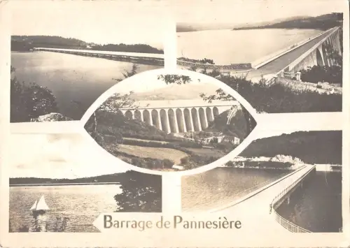 BR48539 barrage de pannesiere le lac forme Frankreich