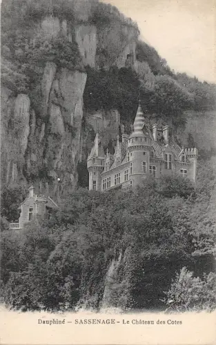 BR72382 dauphine sassenage le chateau des cotes france