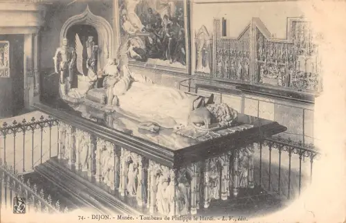BR73141 musee tombeau de philippe le hardi dijon AK Frankreich