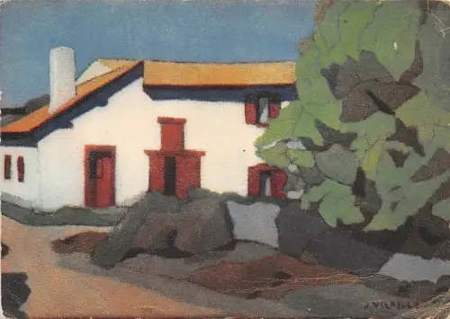 BR6592 Le Pays Baskische Allonale Sedormiden Postkarte Frankreich