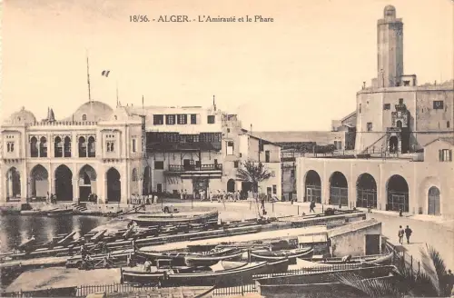 BR46116 l amiraute et le Phare Algerien Algerien