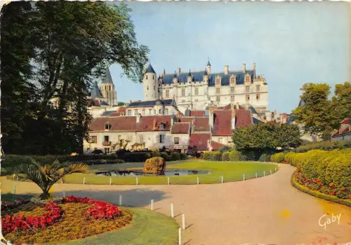 BR27452 Loches le chateau et l eglise saint ours france