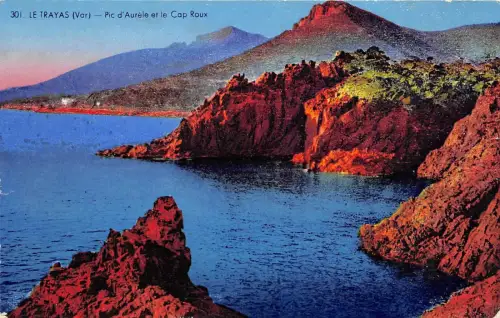 BR11423 Le trayas pic d aurele et le cap roux france