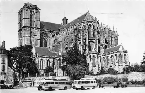 BR19476 Le Mans la cathedrale saint julien france