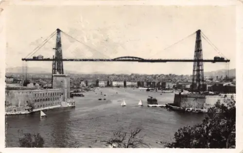BR10154 le pont Transbordeur et le Vieux france
