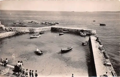 BR11825 Saint Germain des vaux Le petit port racine france Echtfoto