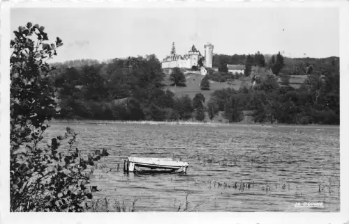BR11568 Mintceau les Mines l Etang et le Chateau du plessis Echtfoto Frankreich