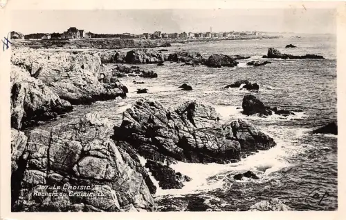 BR9070 Le Croisic Rochers du Croisic france