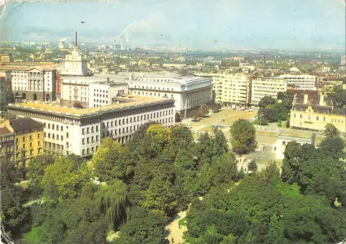 B108473 Bulgarien Sofia Le Centre de la Ville Panorama Echtfoto UK
