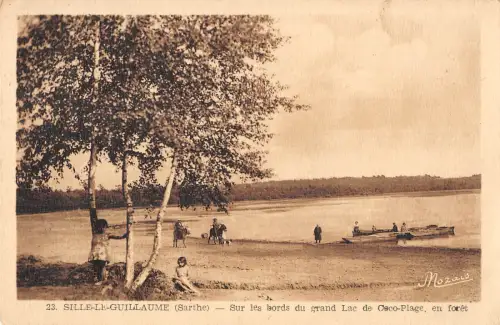 B104568 Frankreich Sille Le Guillaume Sarthe Sur les Bords Lac