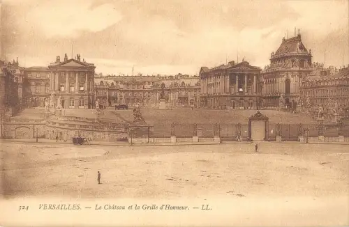 B105776 Frankreich Versailles Le Chateu et la Grille d'Honneur