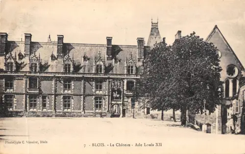 B104989 Frankreich Blois Le Chateau Arle Louis XII