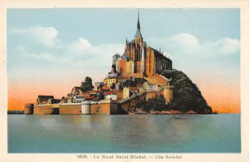 B105170 Frankreich Le Mont Saint Michel cote Nord-Est
