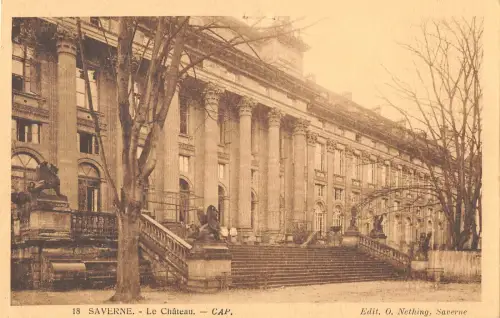 B105227 Frankreich Saverne Le Chateau Schloss Statuen