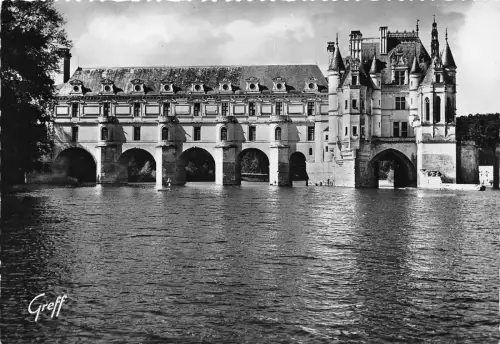 BR19022 Chenonceuax le chateau sur le Cher france