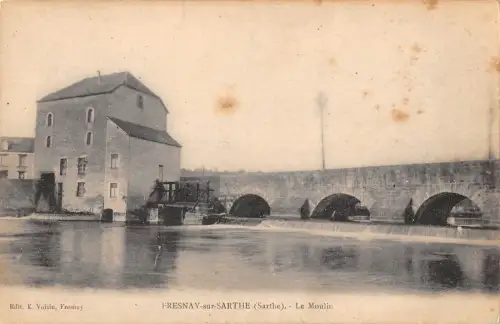 BF6712 le moulin fresnay sur sarthe france Frankreich