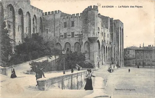 B104953 Frankreich Avignon Le Palais des Papes, Palace