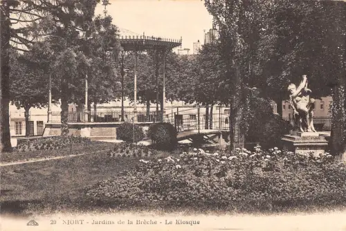 BF7547 niort jardins de la breche le kiosque france Frankreich