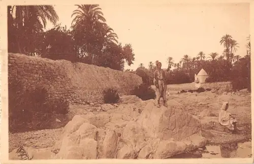 BF9065 algeria bou saada la fontaine mahbout et le marabout di Algeria