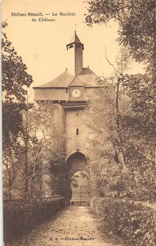 BF7510 chateau renault le guichet du chateau france Frankreich