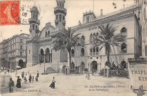 BF9108 le palais d hiver et la cathedrale algeria Algeria