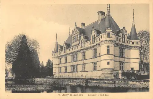 B106646 Frankreich Azay le Rideau Ensemble Sud-Est