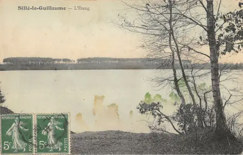 B105199 Frankreich Sille le Guillaume L'Etang Lac
